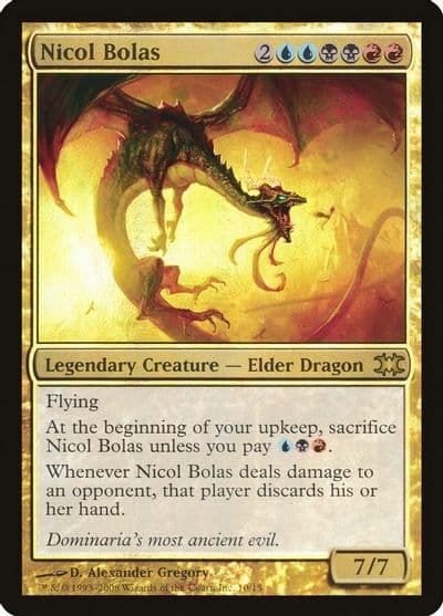 Nicol Bolas From the Vault: Dragons Magic card