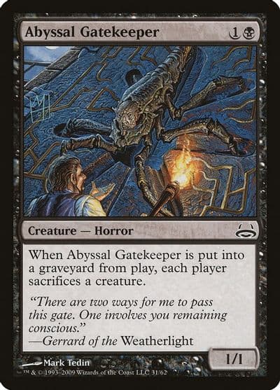 Abyssal Gatekeeper Duel Decks: Divine vs. Demonic Magic card