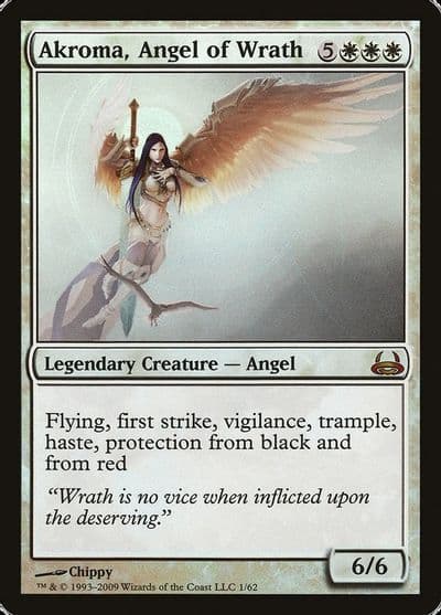 Akroma Angel of Wrath Duel Decks: Divine vs. Demonic Magic card