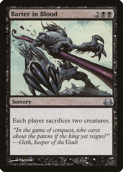 Barter in Blood Duel Decks: Divine vs. Demonic Magic card