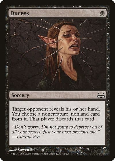 Duress Duel Decks: Divine vs. Demonic Magic card