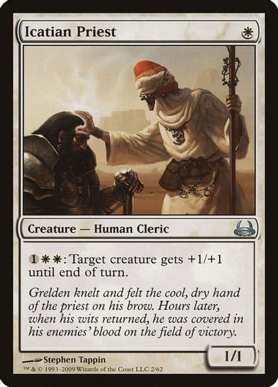 Icatian Priest Duel Decks: Divine vs. Demonic Magic card