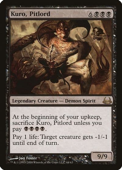 Kuro Pitlord Duel Decks: Divine vs. Demonic Magic card