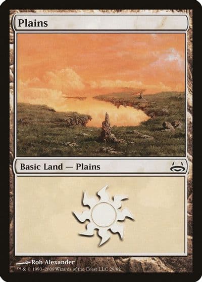 Plains 29 Duel Decks: Divine vs. Demonic Magic card
