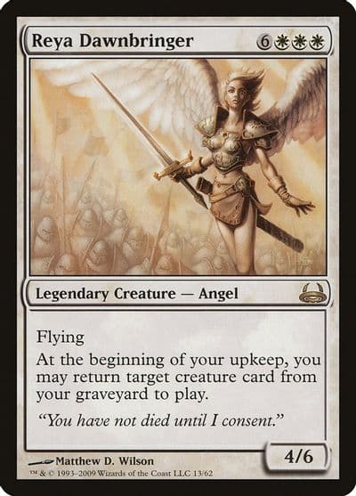 Reya Dawnbringer Duel Decks: Divine vs. Demonic Magic card