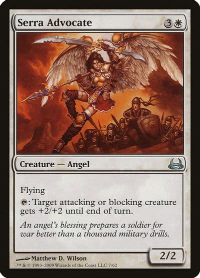 Serra Advocate Duel Decks: Divine vs. Demonic Magic card