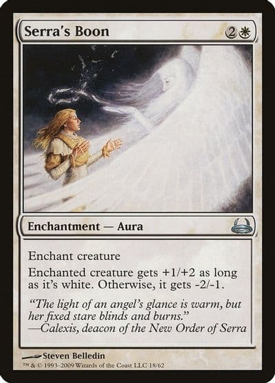Serras Boon Duel Decks: Divine vs. Demonic Magic card