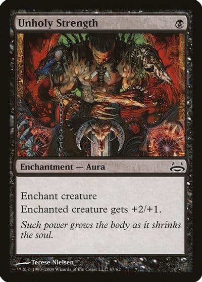 Unholy Strength Duel Decks: Divine vs. Demonic Magic card