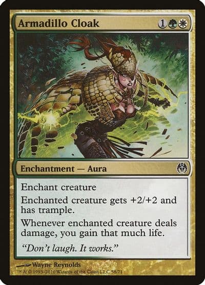 Armadillo Cloak Duel Decks: Phyrexia vs. the Coalition Magic card