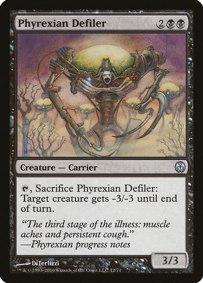Phyrexian Defiler Duel Decks: Phyrexia vs. the Coalition Magic card