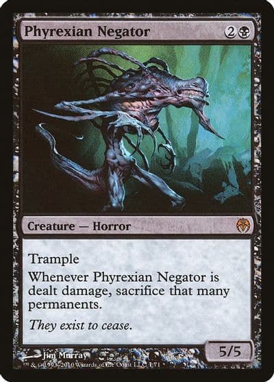 Phyrexian Negator Duel Decks: Phyrexia vs. the Coalition Magic card