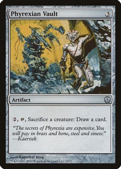 Phyrexian Vault Duel Decks: Phyrexia vs. the Coalition Magic card