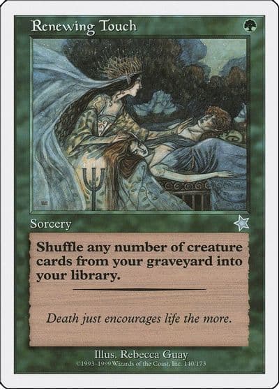 Renewing Touch Starter 1999 Magic card