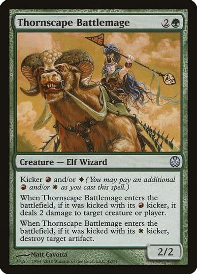 Thornscape Battlemage Duel Decks: Phyrexia vs. the Coalition Magic card