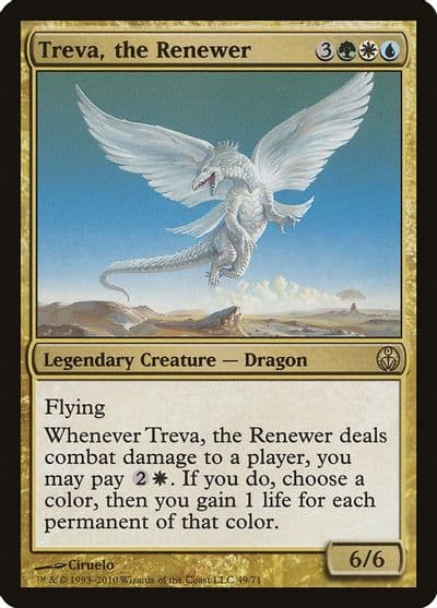 Treva the Renewer Duel Decks: Phyrexia vs. the Coalition Magic card