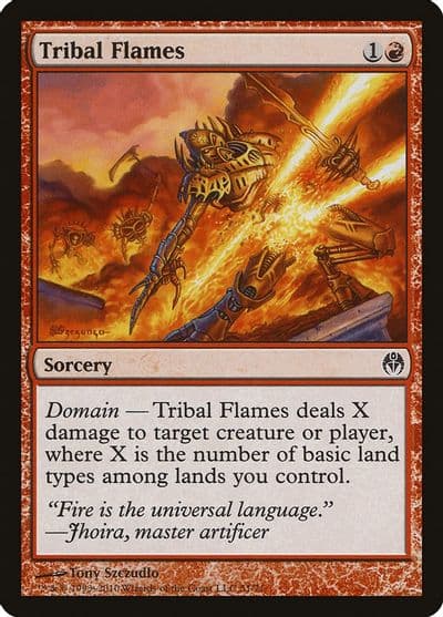 Tribal Flames Duel Decks: Phyrexia vs. the Coalition Magic card