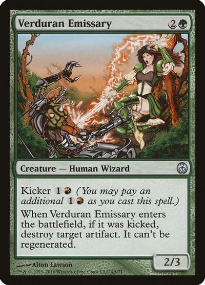 Verduran Emissary Duel Decks: Phyrexia vs. the Coalition Magic card