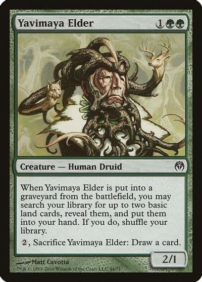 Yavimaya Elder Duel Decks: Phyrexia vs. the Coalition Magic card