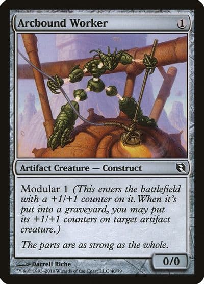 Arcbound Worker Duel Decks: Elspeth vs. Tezzeret Magic card