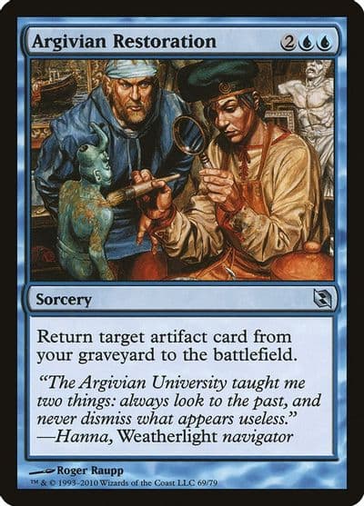 Argivian Restoration Duel Decks: Elspeth vs. Tezzeret Magic card