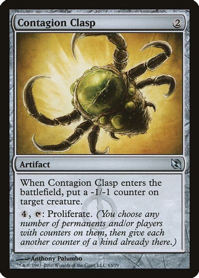 Contagion Clasp Duel Decks: Elspeth vs. Tezzeret Magic card