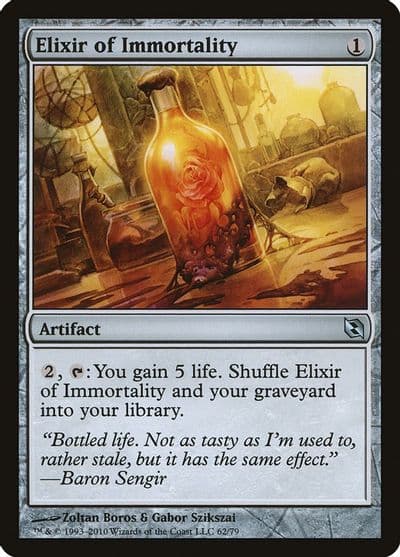 Elixir of Immortality Duel Decks: Elspeth vs. Tezzeret Magic card
