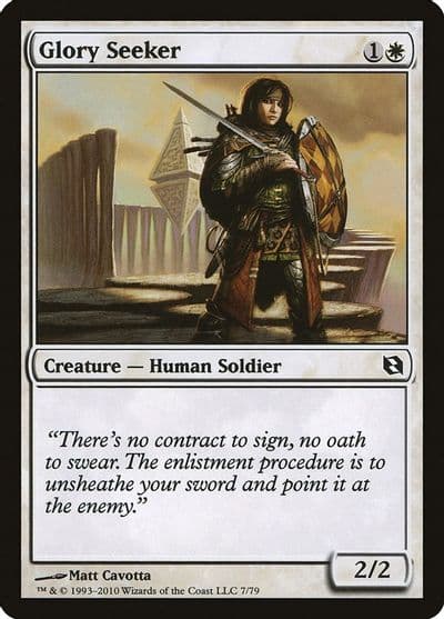 Glory Seeker Duel Decks: Elspeth vs. Tezzeret Magic card