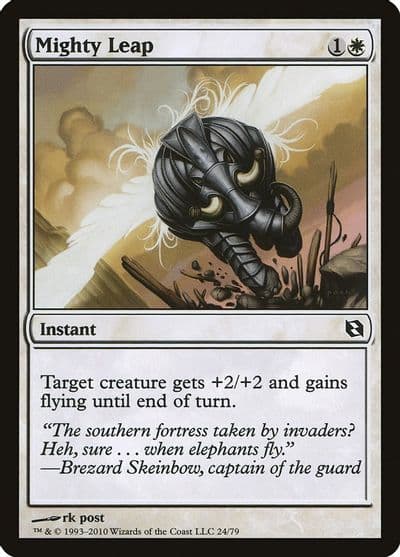 Mighty Leap Duel Decks: Elspeth vs. Tezzeret Magic card