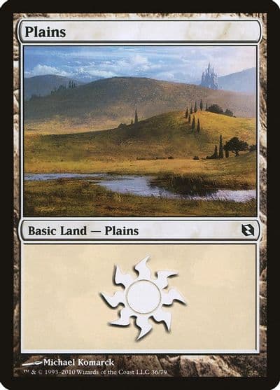 Plains 36 Duel Decks: Elspeth vs. Tezzeret Magic card