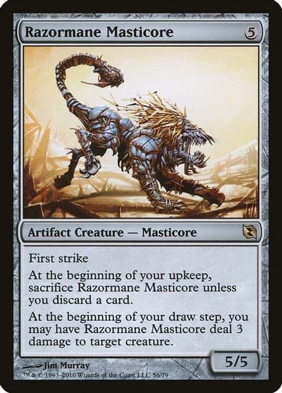Razormane Masticore Duel Decks: Elspeth vs. Tezzeret Magic card
