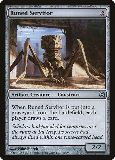 Runed Servitor Duel Decks: Elspeth vs. Tezzeret Magic card