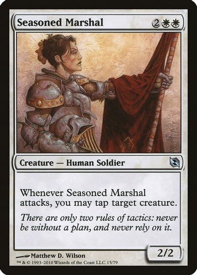 Seasoned Marshal Duel Decks: Elspeth vs. Tezzeret Magic card