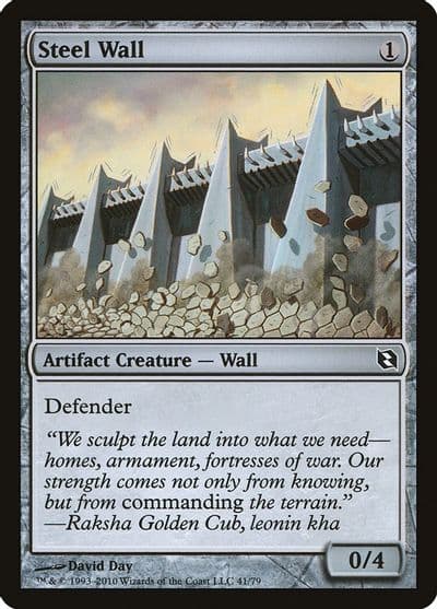Steel Wall Duel Decks: Elspeth vs. Tezzeret Magic card
