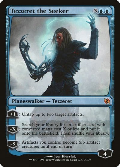 Tezzeret the Seeker Duel Decks: Elspeth vs. Tezzeret Magic card