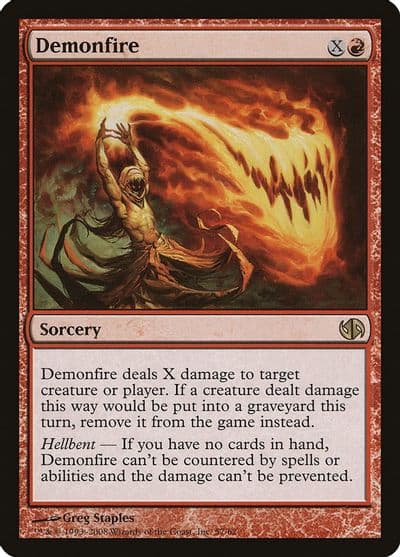 Demonfire Duel Decks: Jace vs. Chandra Magic card