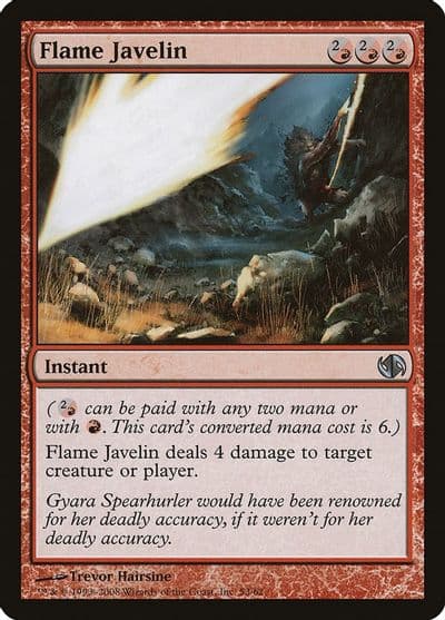 Flame Javelin Duel Decks: Jace vs. Chandra Magic card