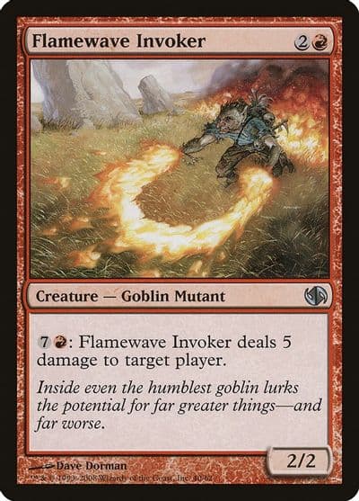 Flamewave Invoker Duel Decks: Jace vs. Chandra Magic card