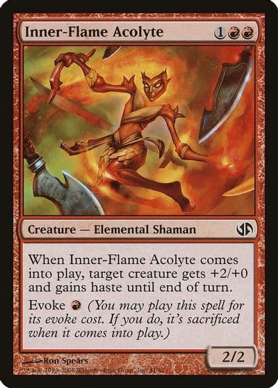 Inner Flame Acolyte Duel Decks: Jace vs. Chandra Magic card
