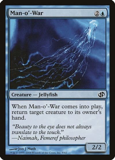 Man o War Duel Decks: Jace vs. Chandra Magic card