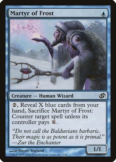 Martyr of Frost Duel Decks: Jace vs. Chandra Magic card
