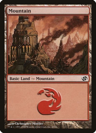 Mountain 60 Duel Decks: Jace vs. Chandra Magic card
