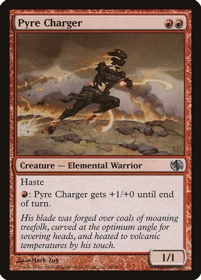 Pyre Charger Duel Decks: Jace vs. Chandra Magic card