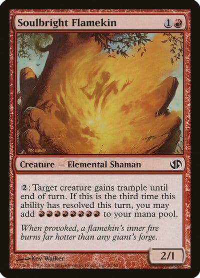Soulbright Flamekin Duel Decks: Jace vs. Chandra Magic card