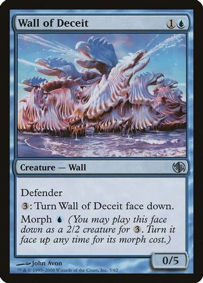 Wall of Deceit Duel Decks: Jace vs. Chandra Magic card