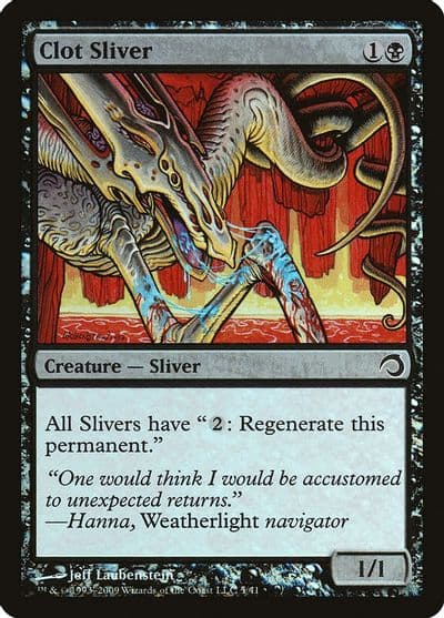 Clot Sliver Premium Deck Series: Slivers Magic card