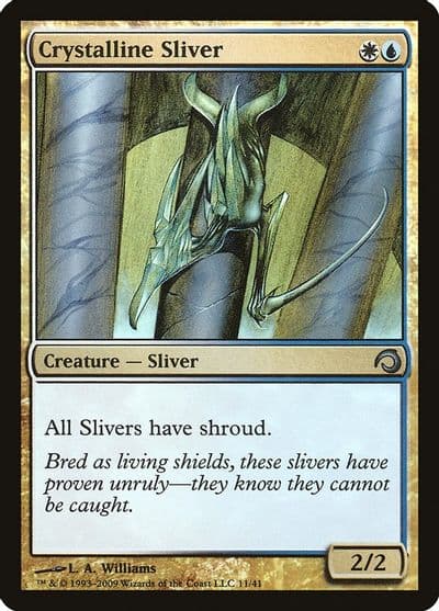Crystalline Sliver Premium Deck Series: Slivers Magic card