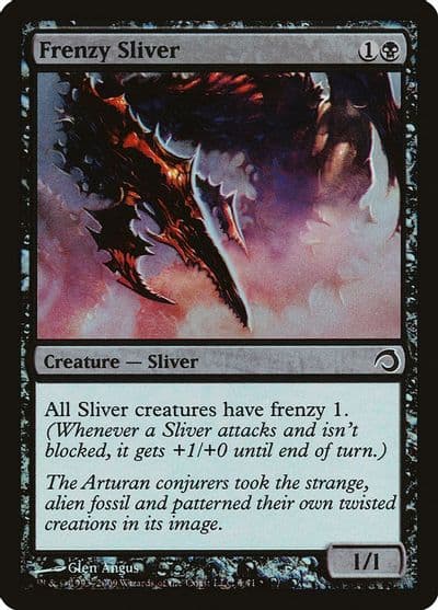 Frenzy Sliver Premium Deck Series: Slivers Magic card