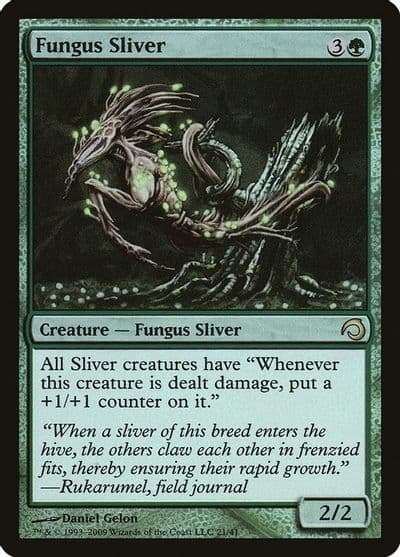 Fungus Sliver Premium Deck Series: Slivers Magic card