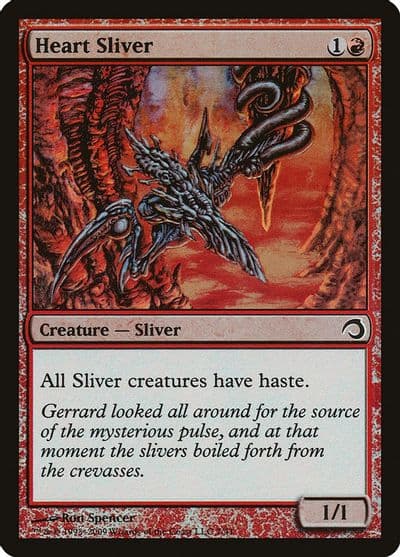 Heart Sliver Premium Deck Series: Slivers Magic card