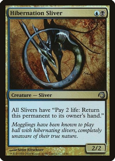 Hibernation Sliver Premium Deck Series: Slivers Magic card